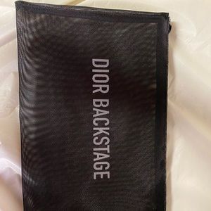 Dior Mesh Backstage Makeup Pouch Bag